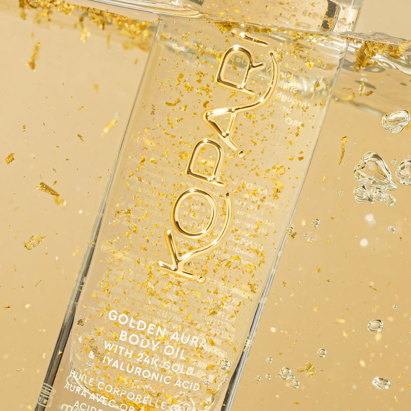 Kopari Beauty Golden Aura Body Oil with 24kt Gold & Hyaluronic Acid