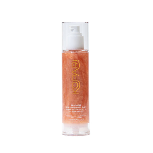 Kopari Beauty Rose Gold Sun Shield Body Glow SPF 45